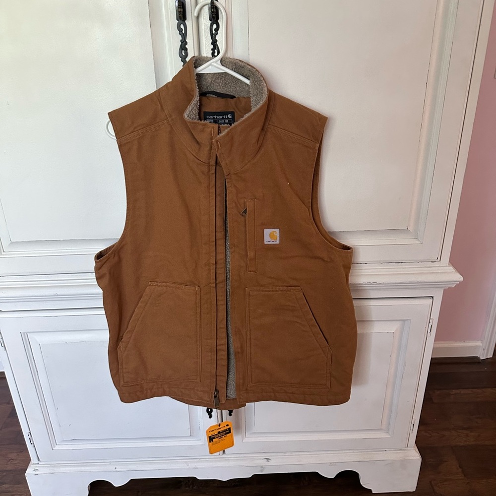 Carhartt Men's Tan Work Vest